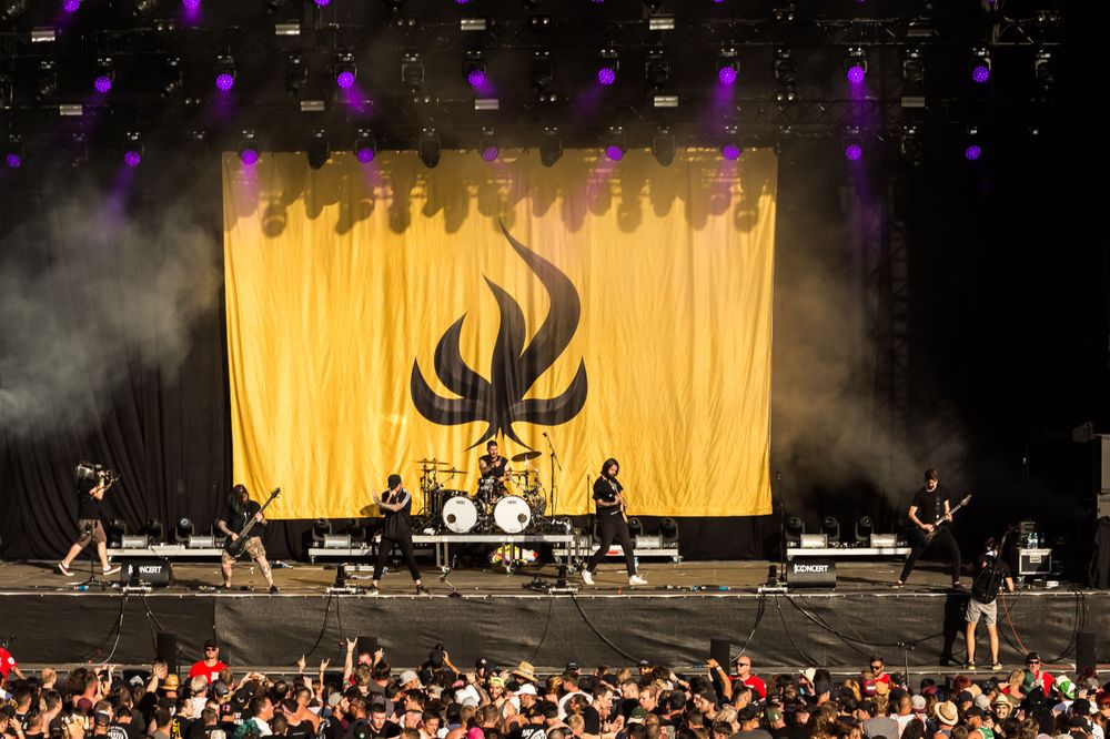 Bury Tomorrow live beim Full Force Festival