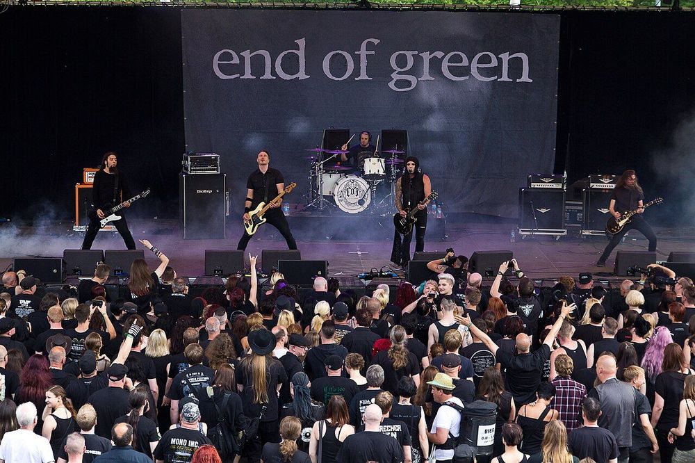 End of Green live in Gelsenkirchen beim Blackfield Festival 2015