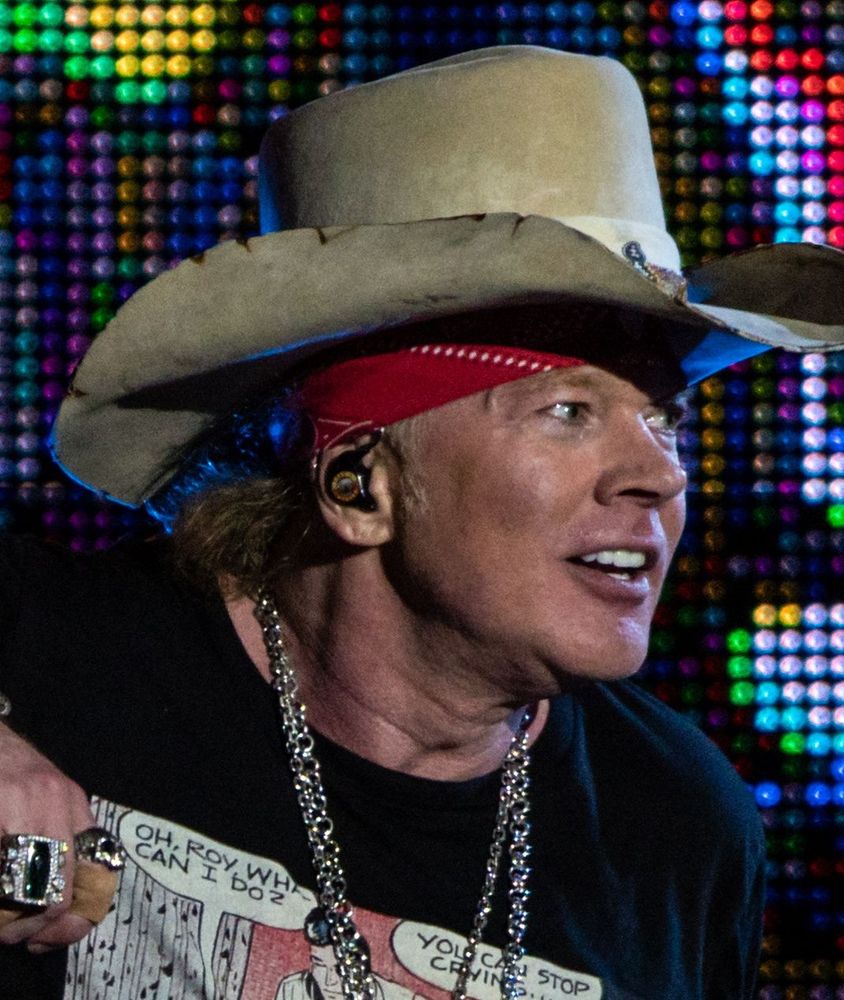 Guns-N'-Roses-Sänger Axl Rose live 2018