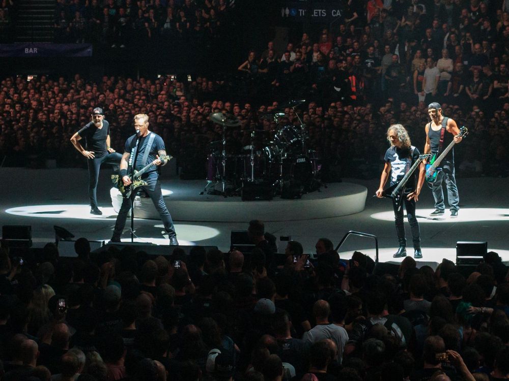 Metallica live in London 2017