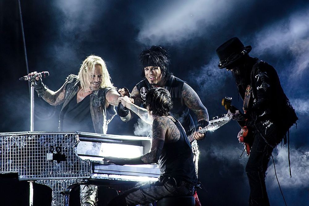 Mötley Crüe live beim Sweden Rock Festival 2012