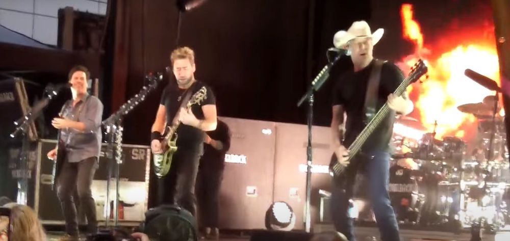 Nickelback live 2023 mit Sänger Chad Kroeger