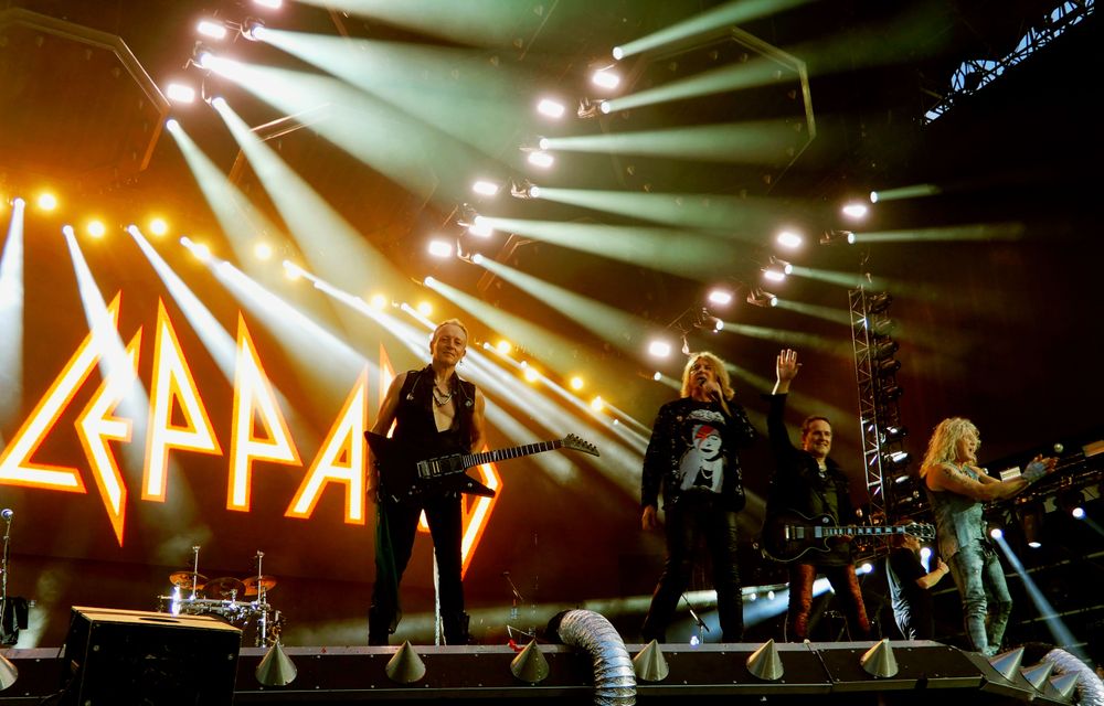 Phil Collen (Def Leppard) live beim Hellfest 2019