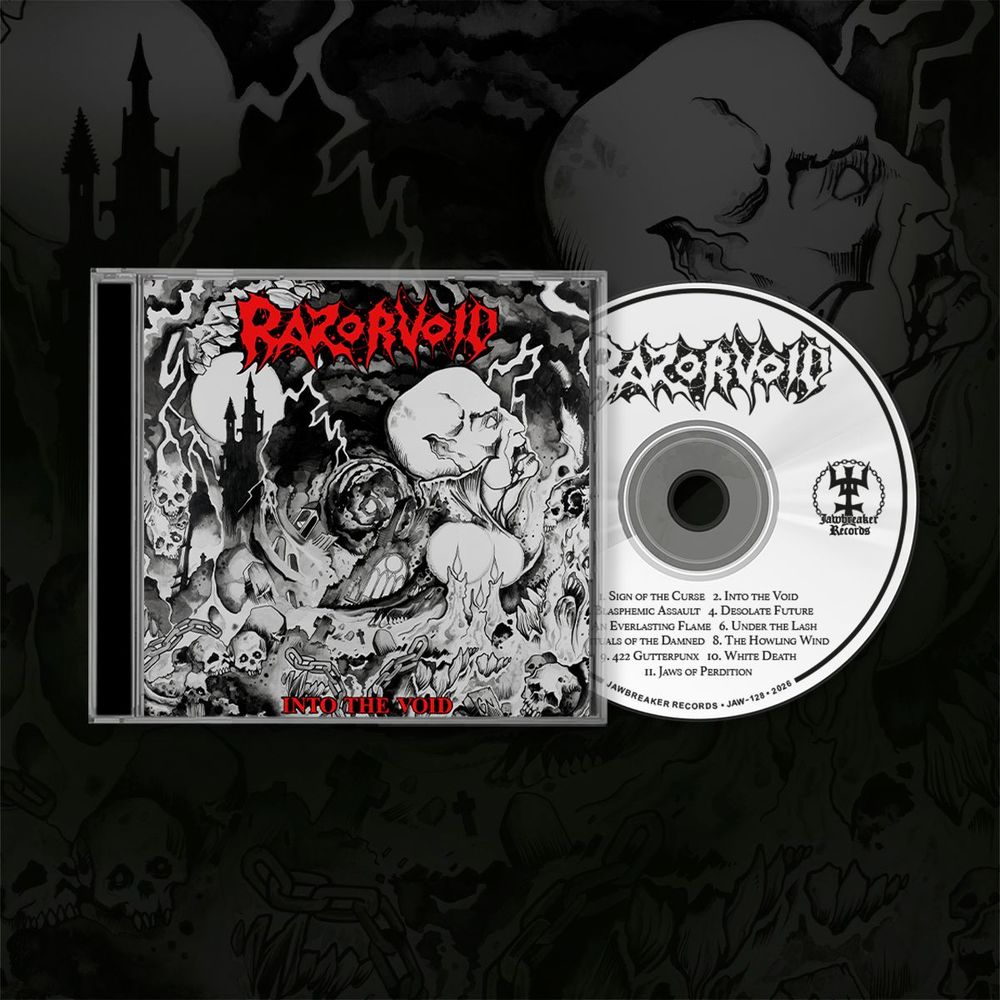 Albumcover – Razorvoid: Into the Void (2026)