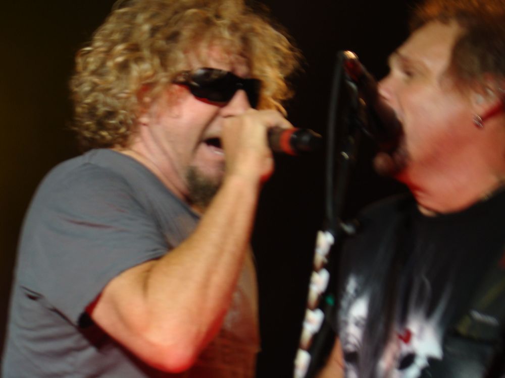 Sammy Hagar live auf der Bühne