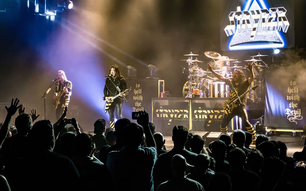 Stryper live (2016) — Sänger Michael Sweet