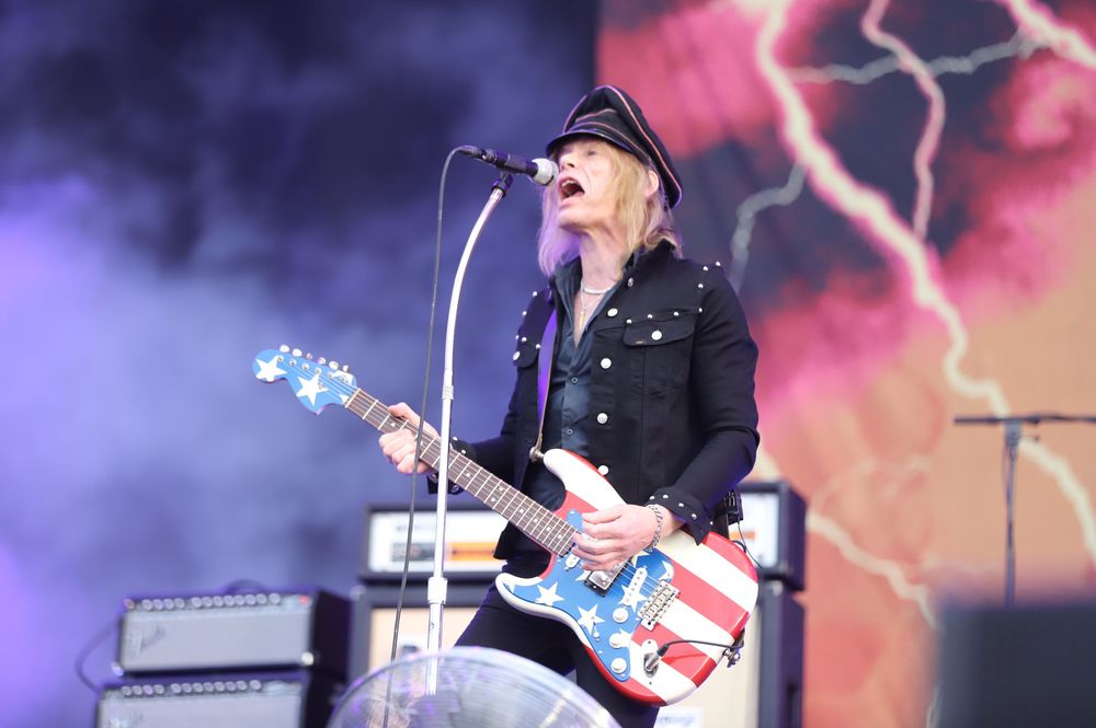 The Hellacopters auf der Bühne, Sweden Rock 2026