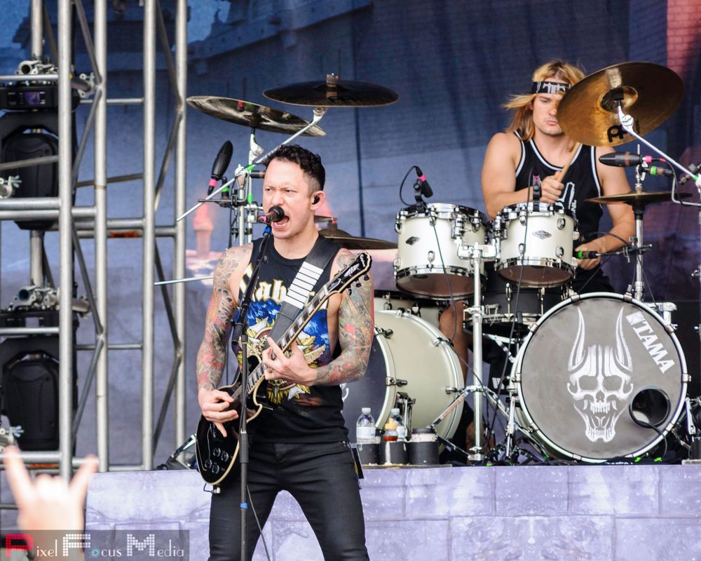 Trivium Konzertfoto – neues Album 2026 mit Drummer Alex Rüdinger