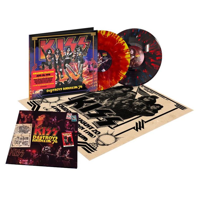 KISS – KISS Destroys Anaheim 76 (Albumcover)