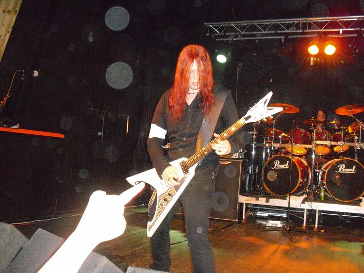Michael Amott (Arch Enemy) live