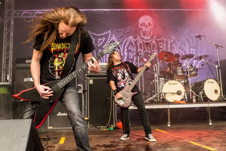 Revel in Flesh live beim Metal Frenzy Open Air 2023