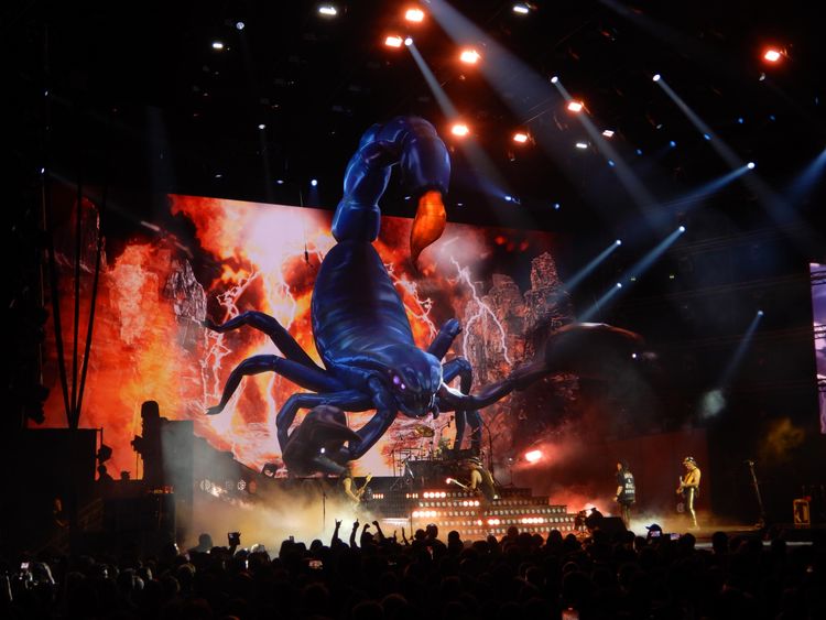 Scorpions live (Paris-Bercy, 2025)
