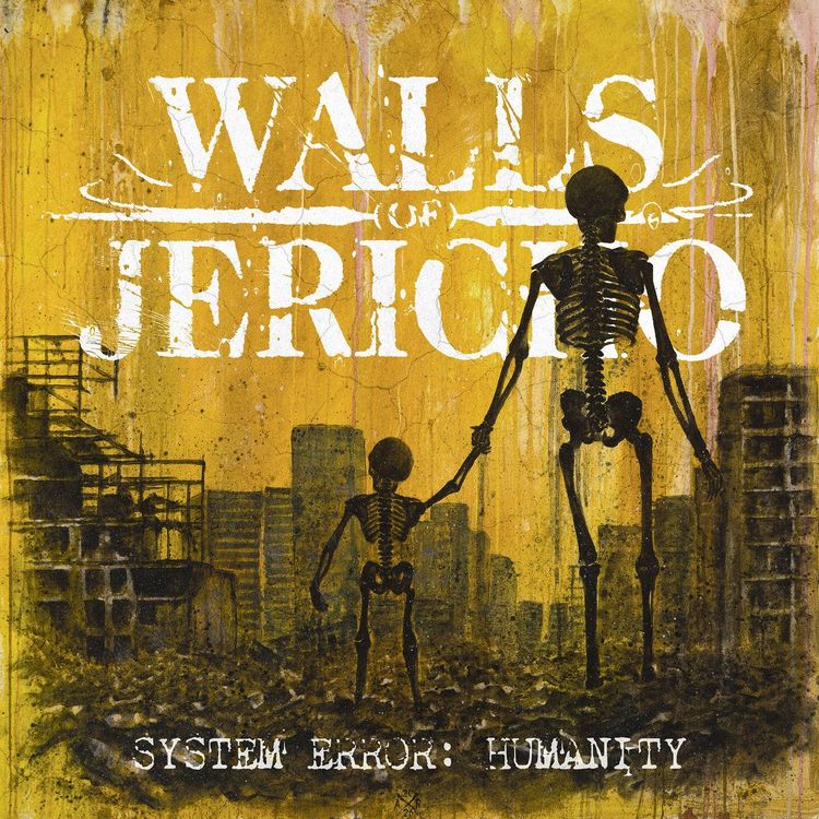 Albumcover Walls of Jericho – System Error Humanity (2026)