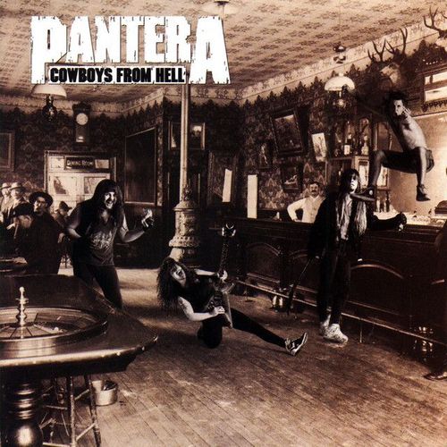 Pantera – Cowboys from Hell (Albumcover)